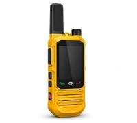 SHJ 360 Walkie Talkie 4G LTE, Radio PoC Android 8.1 con Zello y XINPOC, Pantalla Táctil de 2,4 Pulgadas, GPS, WiFi, Bluetooth 4.2, Detección de Caídas, Alarma de Agua, SOS y Diseño Flotante