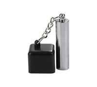shjxi 2 In 1 Cue Chalk Holder, Portable Non Slip Pool Cue Scuffer Case, Billiard Chalk Storage Protective Tool, Tip Maintenance Accessory Kit, Compact Game Room Style Design, Club Use