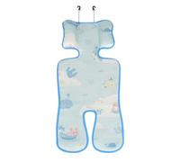 shjxi Almohadilla Refrigerante para Silla de Coche | Forro Transpirable Ajustable para Silla Infantil,Almohadilla para Carrito de Bebé - Para Capazo, Exterior, Viajes, Playa, Camping, Parque