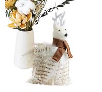 shjxi Animal Christmas Tree Ornaments, Festive Hanging Craft Pendants, Cute Holiday Decorations for Seasonal, (Set of Pendants), for Farmhouse, Home, Garden, Offices, Party, Christmas Display