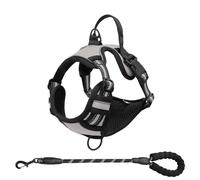 shjxi Arnés para Perros Grandes | Accesorios de Tracción para Mascotas Reflectantes | Arnés Reflectante para Perros,para Carreras Entrenamiento Paseos Diarios Aventuras Exteriores Dueños De Mascotas