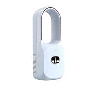 shjxi Bladeless Fan Bedroom, Portable Air Circulator, Oscillating Cooling Device, Desktop Quiet Fan System 3 Speed Wind Control for Home Office Living Room Travel Camping Outdoor Car Dorm Rv Use