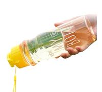 shjxi Botella de agua para gimnasio - Botella de agua a prueba de fugas para deportes diarios, de deportiva con sellado seguro y bueno para gimnasio y deportes