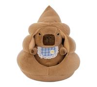 shjxi Capybara Plush, Cute Plush Toy Animal, Snuggle Companion, Adorable Home Decoration, Warm and Soft Design, Light Brown Color, Excellent for Birthdays Christmas