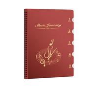 shjxi Carpeta para partituras - Carpeta de música A4, organizador para manuscritos, escuela, oficina, banda, coro, viajes, salas de reuniones, actuaciones