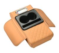 shjxi Center Console Cover, Car Armrest Organizer, Cup and Phone Holder, Multifunctional Cushion Protector, Interior Accessory for Armrest Box, Driving Comfort, Daily Use, Travel