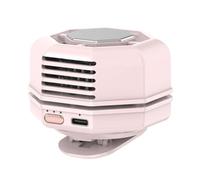 Shjxi Clip on Fan, 3 Speed Adjustable 360 Degree Rotatable Personal Airflow, Small Clip on Fan, for Car Travel Bedroom Cruise Summer Outdoor Golf Women Airflow Wherever You Need It Most