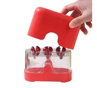 shjxi Descorazonador de aceitunas | Utensilio de cocina para descorazonador de frutas con función de prensa, descorazonador de cerezas - para cocineros, cocineros aficionados, hogar, preparación de
