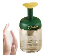 shjxi Dispensador de jabón - Dispensador de jabón de espuma de mano transparente, bomba de jabón de mano espumana decorativa, botella de espuma para jabón líquido, champú, detergente facial