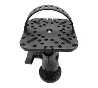 shjxi Fish Finder Mount, Track Rail Adapter, Secure Sonar Mounting Bracket, Compact Marine Accessory, Navigation Tools for Trolling, Paddle, Angling, Water Adventures, 4.13 Inches