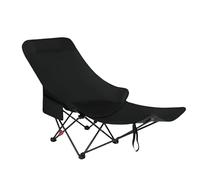 shjxi Folding Chairs, Portable Seat, Adjustable High-Back Chair with Foot Rest, Breathable for Garden, Beach, Tailgating, Picnic, Poolside, Fishing, Hiking, 17.72x35.04x17.72 Inches