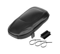 shjxi Handlebar Front Bag for Scooter, Waterproof Storage Bag for Scooter, Hard Shell Front Bag for Mobile Phones, Cameras and Small Tools, Secure and Practical Scooter Accessories