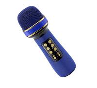 shjxi Karaoke Microphones, Wireless Karaoke Microphones, Singing Microphone, Handheld Mic with Led Lights, Small Phone Microphone for Recording, Kids Party and Entertainment