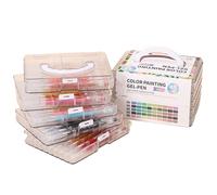 shjxi Lápices de colores de gel, punta fina, escritura suave, rotuladores, para niños y adultos, para colorear, para manualidades, proyectos de arte y educación en el hogar