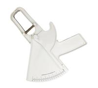 shjxi Medición de grasa corporal, medición de grasa de la piel, calibre de 0 a 88 mm, herramienta de medición profesional portátil y para mediciones de grasa para personas que hacen dieta y