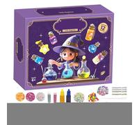 shjxi Potion Making Kit, Magic Fairy Potion Mix Set, Interactive Educational Craft Activity, Imaginative Sensory Play Toy for Halloween, Kids, Preschool, Classroom, Indoor, 9.84 Inches
