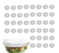 shjxi Reutilizables para Bowls | de Cocina Flexibles de Aluminio | Cubre Alimentos Reutilizables de Ajuste Elástico | para Picnic Barbacoa Viaje Camping Senderismo Aire libre Reuniones Preparación de