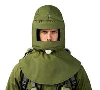 shjxi Señal de seguridad | Gorro de seguridad para cenizas volcánicas | Máscara protectora de cara completa - Para supervivencia y rescate, aventuras al aire libre y fogatas