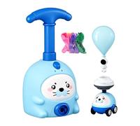 shjxi Set de Coche Lanzador de Globos | Manual con Animales de Dibujos Animados para Propulsado por Aire,Juguete De Coche Bomba De Globo - para Niños Niñas Hogar Escuela Viajes De Cumpleaños