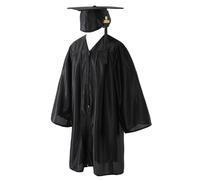 shjxi Toga de graduación para niños,Toga de graduación para niños | vestido, gorra, juegos de dijes 2024 para | 2024 Cómoda bata para coro, jardín de infantes y preescolar universal