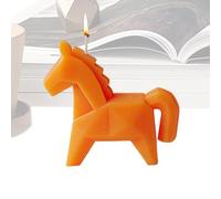 shjxi Vela perfumada con figura del año del caballo, vela aromática en forma de caballo chino, para sala de estar, comedor, baño, dormitorio, escritorio, mujeres, niñas, novia, madre