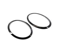 Shkalacar 2 Piezas Anillo embellecedor de Faro de Repuesto para BMW Mini Cooper F55/F56/F57 2014-2021 OEM 51137300631, 51137300632, 51712355791, 51712355798