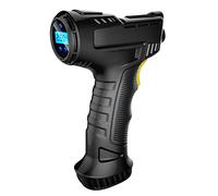 Shkalacar Compresor Aire Portatil Inalámbrico 120 W, Inflador Neumaticos Recargable USB de Mano, Pantalla Digital, Bomba Inflable, Manómetro