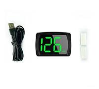 Shkalacar Contador de Velocidad Inteligente GPS HUD,Coche HUD Headup Display KM/H MPH con LED Gran Pantalla de Policía para Coche Camión SUV Moto