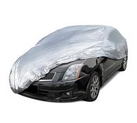 Shkalacar Funda protectora universal para coche, 5,1 x 1,9 x 1,5 m, para interior y exterior, protección UV solar térmica, chándal sedán antiarañazos, antipolvo