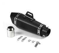 Shkalacar Silenciador de Escape Moto 38-51mm Universal, Tubos de Escape de 1,5 a 2 Pulgadas, Tubo de Cola de Repuesto Resistente a Altas Temperaturas para Motocicleta