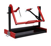 Shkalacar Soporte Giratorio Ajustable para Motor de Motocicleta | para Motores Verticales de un Solo Cilindro, 2 Tiempos y 4 Tiempos con 8 ángulos de Inclinación y Montaje sin Herramientas
