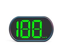 Shkalacar Velocímetro GPS para Coche, Head Up Display Auto Pantalla Frontal Velocímetro Digital, Velocímetro Digital GPS, KM/H O KMH