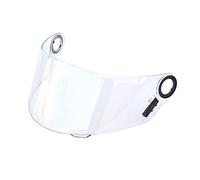 Shkalacar Visera Casco, Lente para Cascos de Moto, Helmets Lens Anti-UV Anti-Scratch Wind Shield Cascos Reemplazo de Visera de Lente para LS2 FF358 FF396 Gris/Plata/Transparente