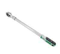 ShkitAelling Trinquete telescópico de 1/2 pulgadas, 72 dientes, con cierre rápido, extensible hasta 63 cm, cabeza reversible, mango giratorio para reparación de coches, motos, bicicletas y