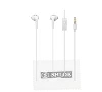 Shlok-Auriculares Originales EHS61ASFWE para Samsung M51, A12, A30, A40, A70, A11, A21, A31, A41, A13, A14, con paño de Limpieza de Pantalla