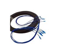 SHMKBDPF Cable de fibra óptica blindado SC, monomodo, 2-12 núcleos, GYXTW, for exteriores, rígido, no flexible, 10 m, 20 m, 30 m, 40 m(6-core 6SC-6SC 20m)