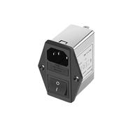 SHMKBDPF Filtro Especial de Enchufe DBI5-S con Interruptor de Seguridad IEC, Potente Filtro Tres en uno(DBI5-6A-S)
