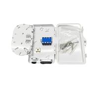 SHMKBDPF Terminador de núcleo FTTH en caja de 5 piezas, adaptador de fibra óptica FTTX de 4 puertos UPC(5pcs UPC Box)