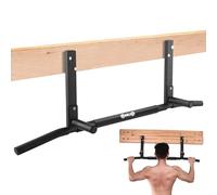 Shnlie Barra de dominadas montada en viga, barra de dominadas de montaje en techo para gimnasio en casa, viga, rafter, barra de 42 pulgadas de ancho, fácil instalación