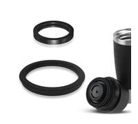 ShnminEU Juego de juntas de silicona compatibles con Emsa Travel Mug Classic/Waves 0,36 litros Travel Mug Grande 0,5 litros taza térmica de repuesto para tapa de taza de café