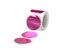 Shntig 100/250 UNIDS Certificado de Enrojecimiento de Plata Dorada Etiqueta de Sello de Empresa de Oblea Etiquetas de Engranaje de 45 Mm Etiqueta Adhesiva para Sello de Acero de en Relieve