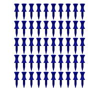 Shntig 50 unids/Lote de Camisetas de Golf de Reductor irrompibles 70/57 / 51/45 / 38 / 32mm Camisetas de Colores largas y para golfistas Soporte de práctica