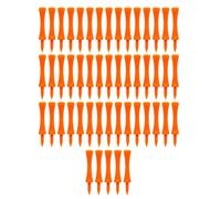 Shntig 50 unids/Lote de Camisetas de Golf de Reductor irrompibles 70/57 / 51/45 / 38 / 32mm Camisetas de Colores largas y para golfistas Soporte de práctica