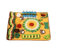 Shntig Alfombrilla portátil para olfatear perros, plegable, juguete de enriquecimiento mental, alimentación lenta, lavable, tapete de entrenamiento para perros