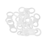 Shntig Anillos de silicona de protección de 4,5 mm/6,3 mm para señuelos, cebos, accesorios de pesca, pesca loca