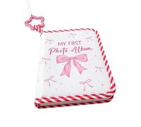 Shntig Baby's My Firsts Family Album Soft Photo Cloth Book Lovely My Firsts Book of Photos Baby Memory Album Newborns Baby My Firsts Family Album