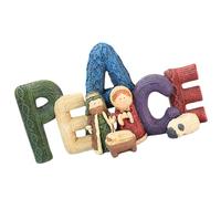 Shntig Belén de Resina clásico Que Incluye Figuras Familiares y de Amor Decoraciones de Invierno para hogar para Elegantes Decoraciones navideñas Decoración navideña