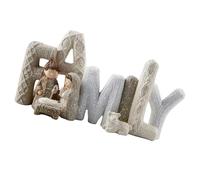 Shntig Belén de Resina clásico Que Incluye Figuras Familiares y de Amor Decoraciones de Invierno para hogar para Elegantes Decoraciones navideñas Decoración navideña