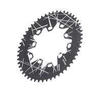 Shntig Bicicletas Disco Chianset Bicicletas Ovalado Estrecho Ancho Aleación de Aluminio Bicicletas Plegables Rueda Dentada