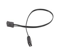 Shntig Cable de extensión RGB, adaptadores de conectores de 3 pines, extensión de 5V y 3 pines para Trio Fan, tiras LED, de refrigeración por agua